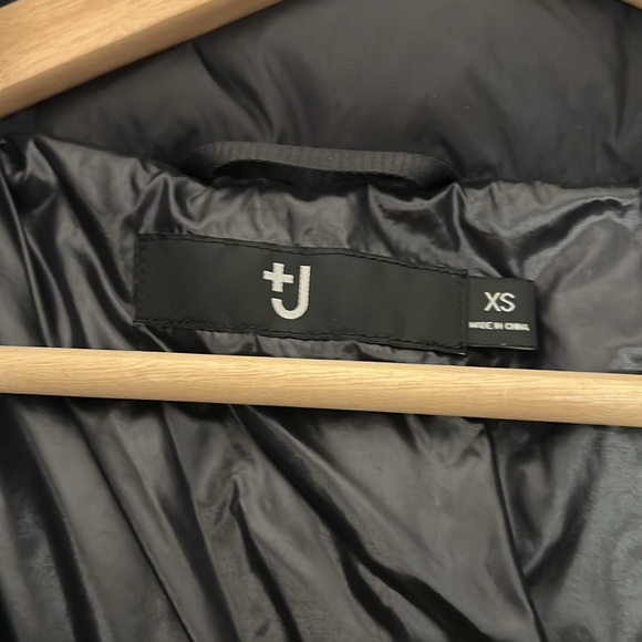 UNIQLO +J Jil Sander Long Down Volume Jacket Coat Puffer black Size XS, EUC - Picture 3 of 7